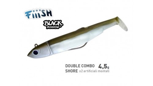 FIIISH BLACK MINNOW 70 DOUBLE COMBO SEARCH 4.5G.