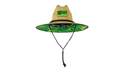 PELAGIC BAJA STRAW HAT DORADO GREEN