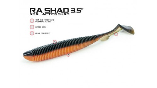 MOLIX RA SHAD 3.5''