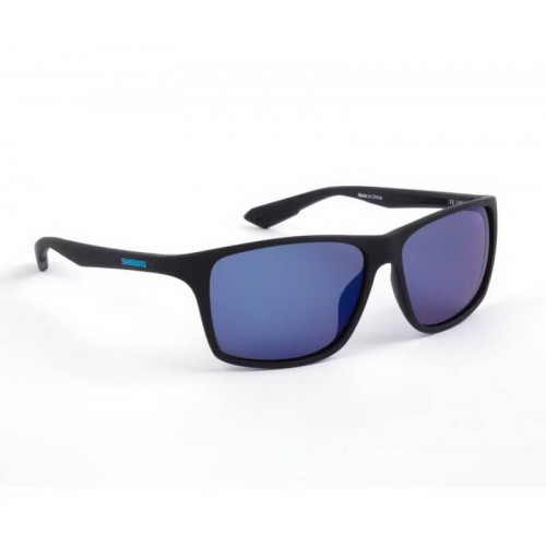 SHIMANO OCCHIALE TECNIUM MATTE BLACK E BLUE MIRROR