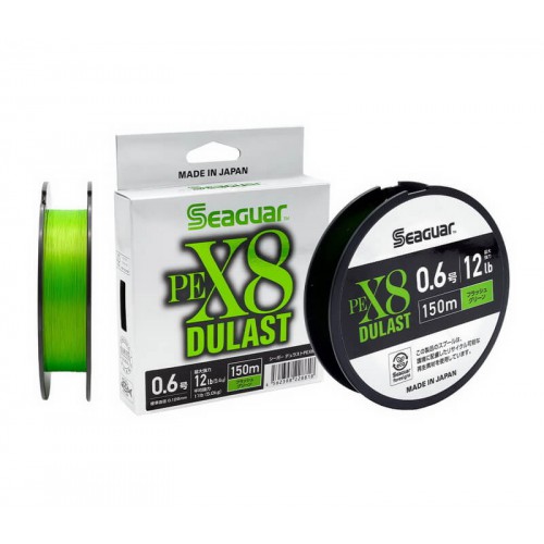 SEAGUAR PE X8 DULAST FLASH GREEN 150M.