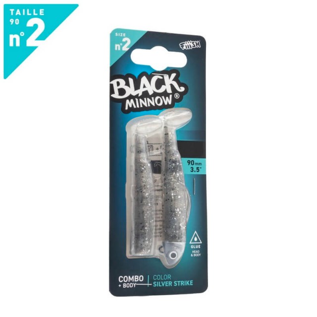 FIIISH BLACK MINNOW 90 COMBO SHORE 5G. 