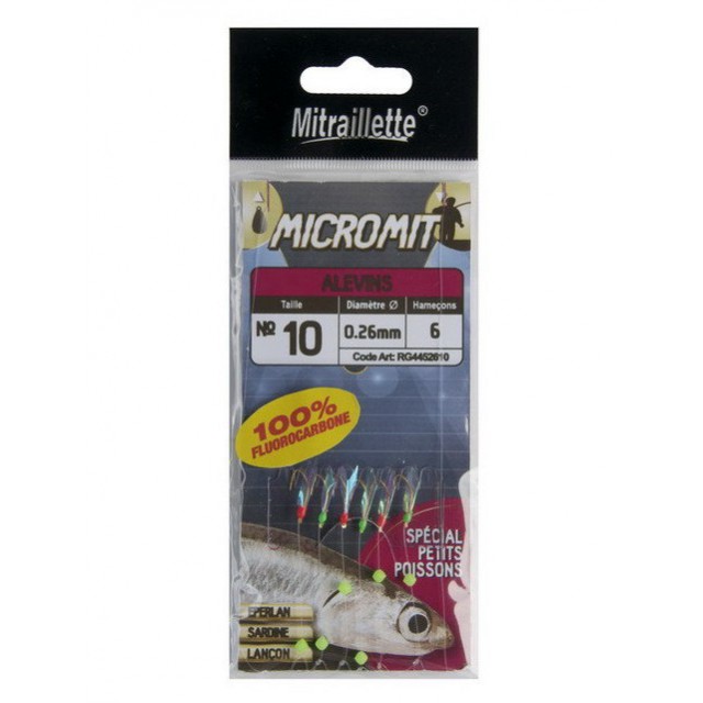 RAGOT MITRAILLETTE MICROMIT ALEVINS FLUORO 
