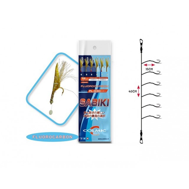 COLMIC SABIKI FLUOROCARBON FL-030 