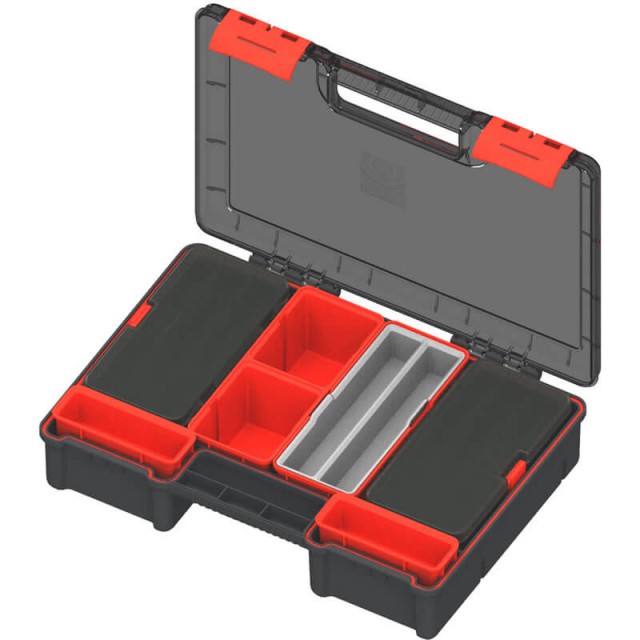 TRABUCCO FLEXISTAK TACKLE & FEEDER BOX 