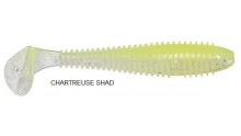KEITECH SWING IMPACT FAT 3.8'' CHARTREUSE SHAD 