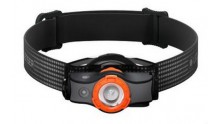 LED LENSER MH5 BLACK ORANGE