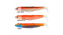 FIIISH BLACK MINNOW 120 MAXI COMBO OFF SHORE 25G. CANDY GREEN-ORANGE FLUO-SUNRISE (BM945)