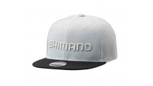 SHIMANO FLAT CAP REGULAR LIGHT GRAY