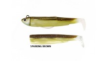 FIIISH BLACK MINNOW 90 COMBO SEARCH 8G. SPARKING BROWN (BM3003)