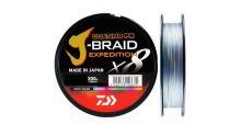 DAIWA J BRAID EXPEDITION X8 300M. MULTI COLOR 0.240mm.