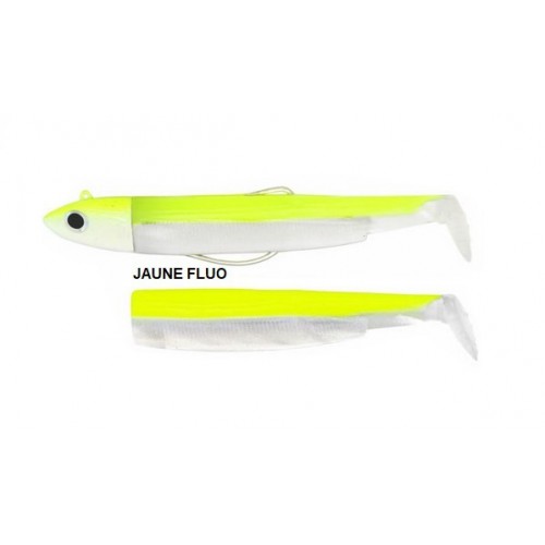 FIIISH BLACK MINNOW 120 COMBO OFF SHORE 25G. JAUNE FLUO (193)
