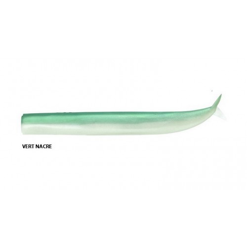 FIIISH CRAZY SAND EEL 100 BODY VERT NACRE