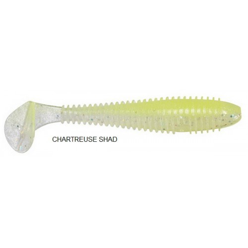 KEITECH SWING IMPACT FAT 3.3'' CHARTREUSE SHAD 