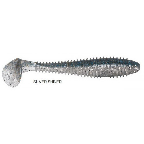 KEITECH SWING IMPACT FAT 3.8'' SILVER SHINER 