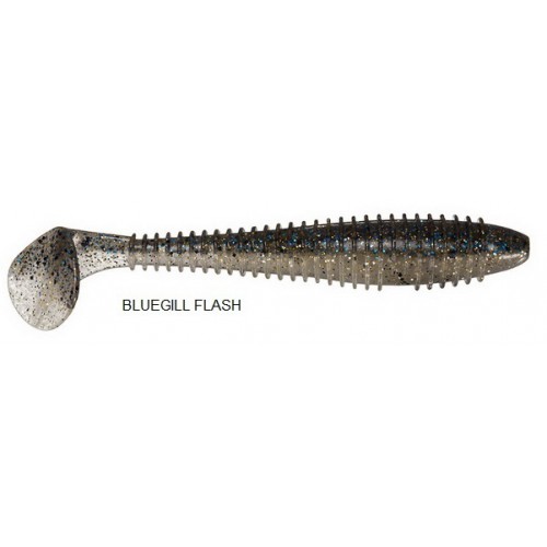 KEITECH SWING IMPACT FAT 3.8'' BLUEGILL FLASH 