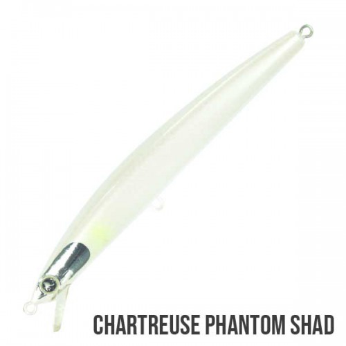 SEASPIN MOMMOTTI 115 SF GEKO CHARTREUSE PHANTOM SHAD