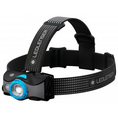 LED LENSER MH7 BLACK BLUE