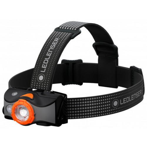 LED LENSER MH7 BLACK ORANGE