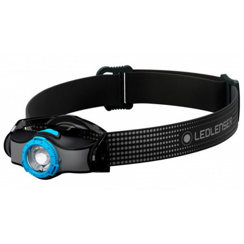 LED LENSER MH3 BLACK BLUE