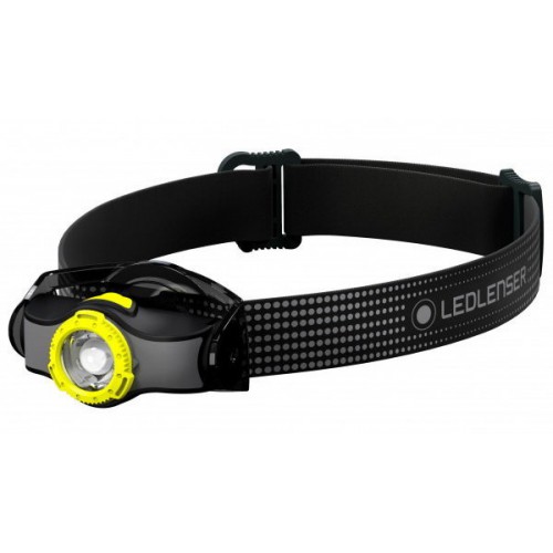 LED LENSER MH3 BLACK YELLOW