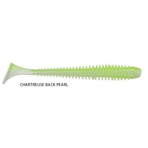 KEITECH SWING IMPACT 2.5'' CHARTREUSE BACK PEARL