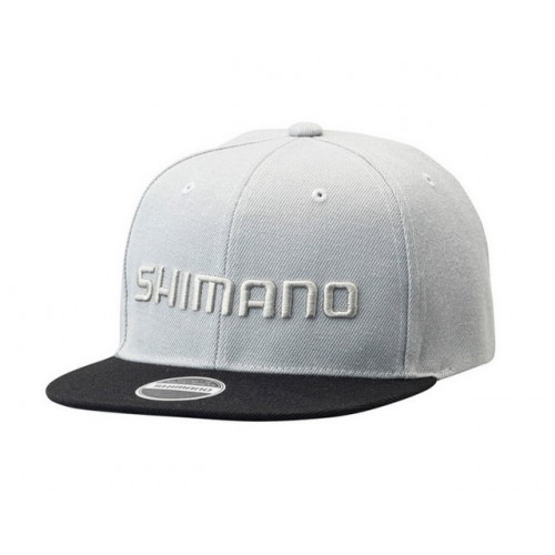 SHIMANO FLAT CAP REGULAR LIGHT GRAY