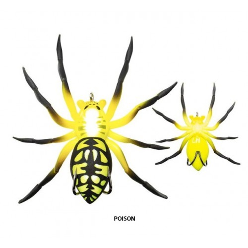 LUNKERHUNT PHANTOM SPIDER 2'' POISON 