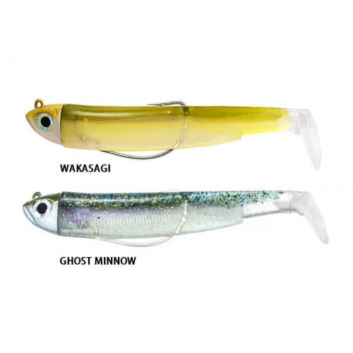 FIIISH BLACK MINNOW 90 DOUBLE COMBO SHORE 5G. GHOST MINNOW / KAWASAGI (BM3009)
