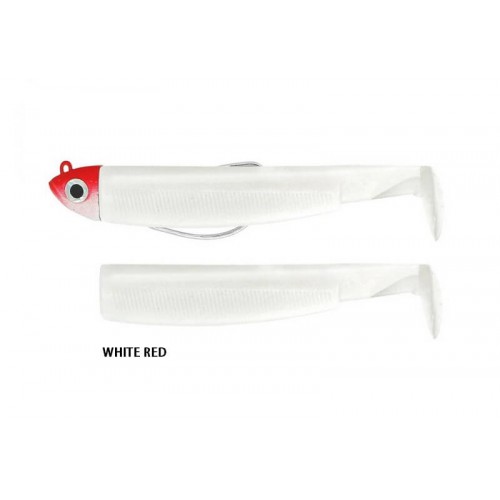 FIIISH BLACK MINNOW 90 COMBO SHORE 5G. WHITE RED (BM3002)