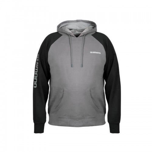 SHIMANO PULL OVER HOODIE GREY M
