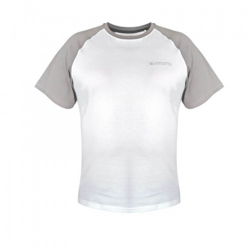 SHIMANO SHORT SLEEVE T-SHIRT WHITE XXXL