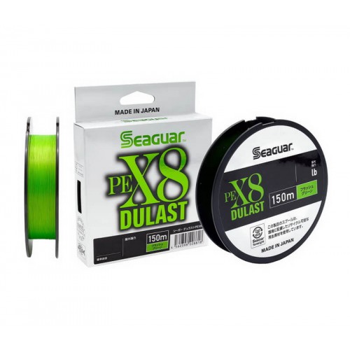 SEAGUAR PE X8 DULAST FLASH GREEN 150M. 0.128mm.