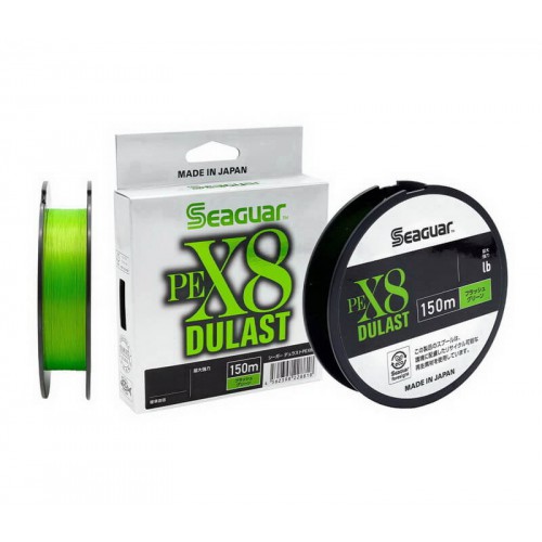 SEAGUAR PE X8 DULAST FLASH GREEN 150M. 0.205mm.