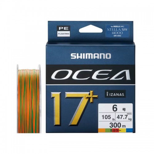 SHIMANO OCEA 17+ BRAID PE6