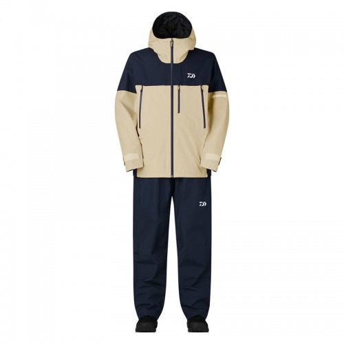 DAIWA DR-1926E GORE-TEX VERSATILE RAINSUITE NAVY CREAM BEIGE M