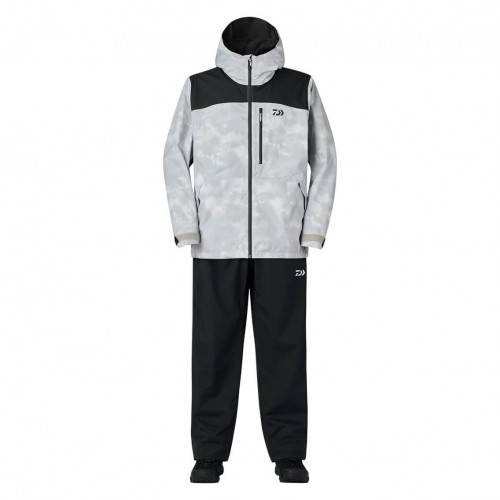 DAIWA DR-3625E RAINMAX RAINSUIT WHITE HAZE CAMO L