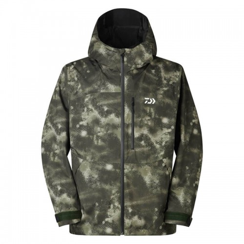 DAIWA DR-3625JE RAINMAX RAIN JACKET MULTI HAZE CAMO L