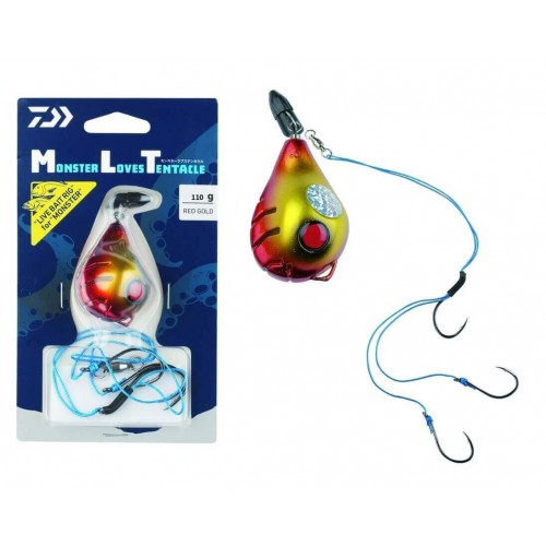 DAIWA MONSTER LOVES TENTACLE SET 150 G. RED GOLD