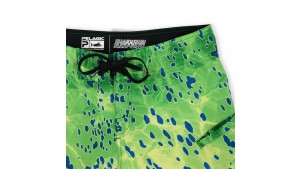 PELAGIC SHARKSKIN DORADO GREEN SHORTS