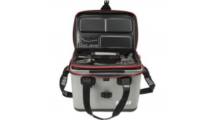 Rapala Hydro Premium Tackle Bag: Borsa Impermeabile. Aperta