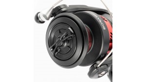 Dettaglio Trabucco Bora HS mulinello a frizione anteriore