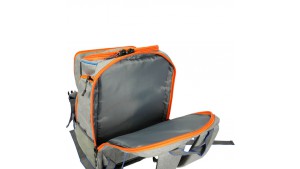 Colmic Grey Essence Colorado 3600: Zaino Pesca con 4 Scatole