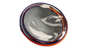 Colmic Round PVC: Contenitore Esche Stagno con Coperchio Trasparente