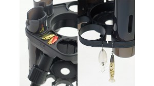 Daiwa PRESSO Rod Stand Alpha 452 Gunmetal | Portacanne Area Trout