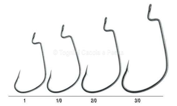 GAMAKATSU WORM 314 MB 2/0  accessories soft bait hooks - Tognini fishing