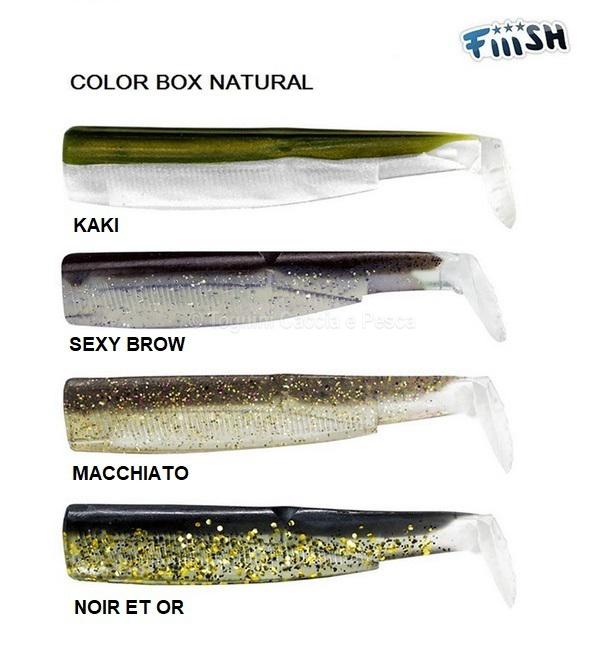 FIIISH BLACK MINNOW 70 COLOR BOX NATURAL