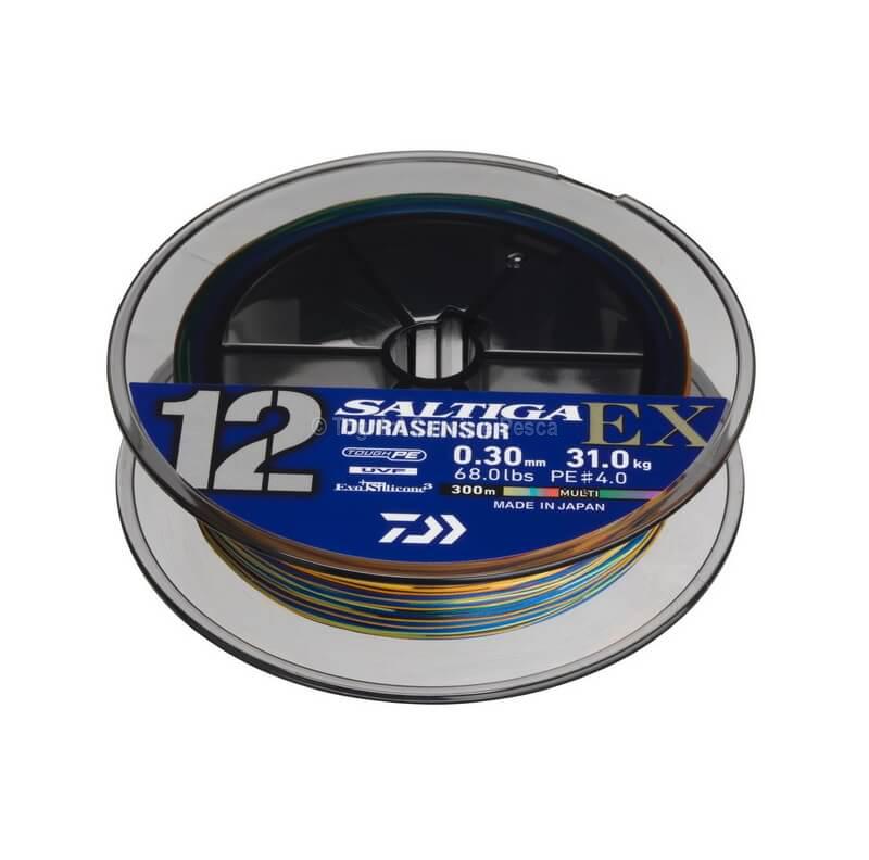 DAIWA UVF SALTIGA DURASENSOR x12EX+Si3 MULTICOLOR