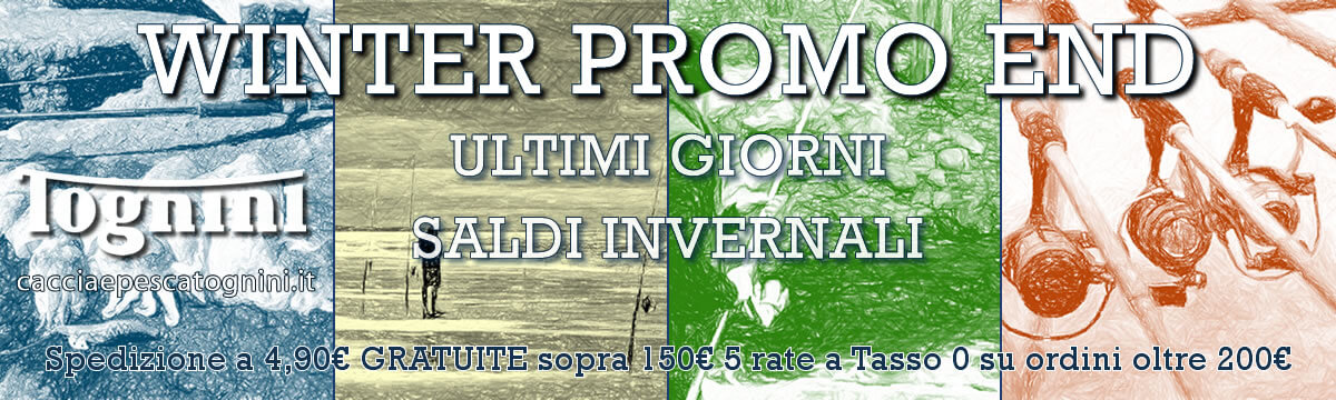 PROMOZIONI INVERNALI DI TOGNINI PESCA
