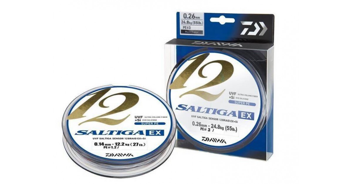 DAIWA SALTIGA EX 1.2号 600m PEライン ダイワ ソルティガ EX 12
